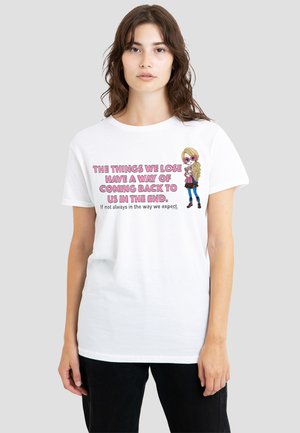 Cotton Soul, HARRY POTTER LUNA LOVEGOOD'S ADVICE - T-Shirt print - white