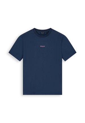 LOOSE FIT CREWNECK - T-shirt print - navy