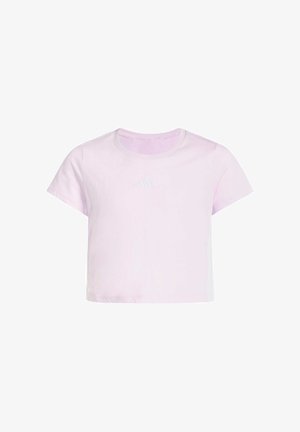 ESSENTIALS - Majica kratkih rukava s printom - ice lavender/white