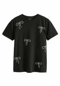Next SHORT SLEEVE  REGULAR FIT - T-shirts print - black