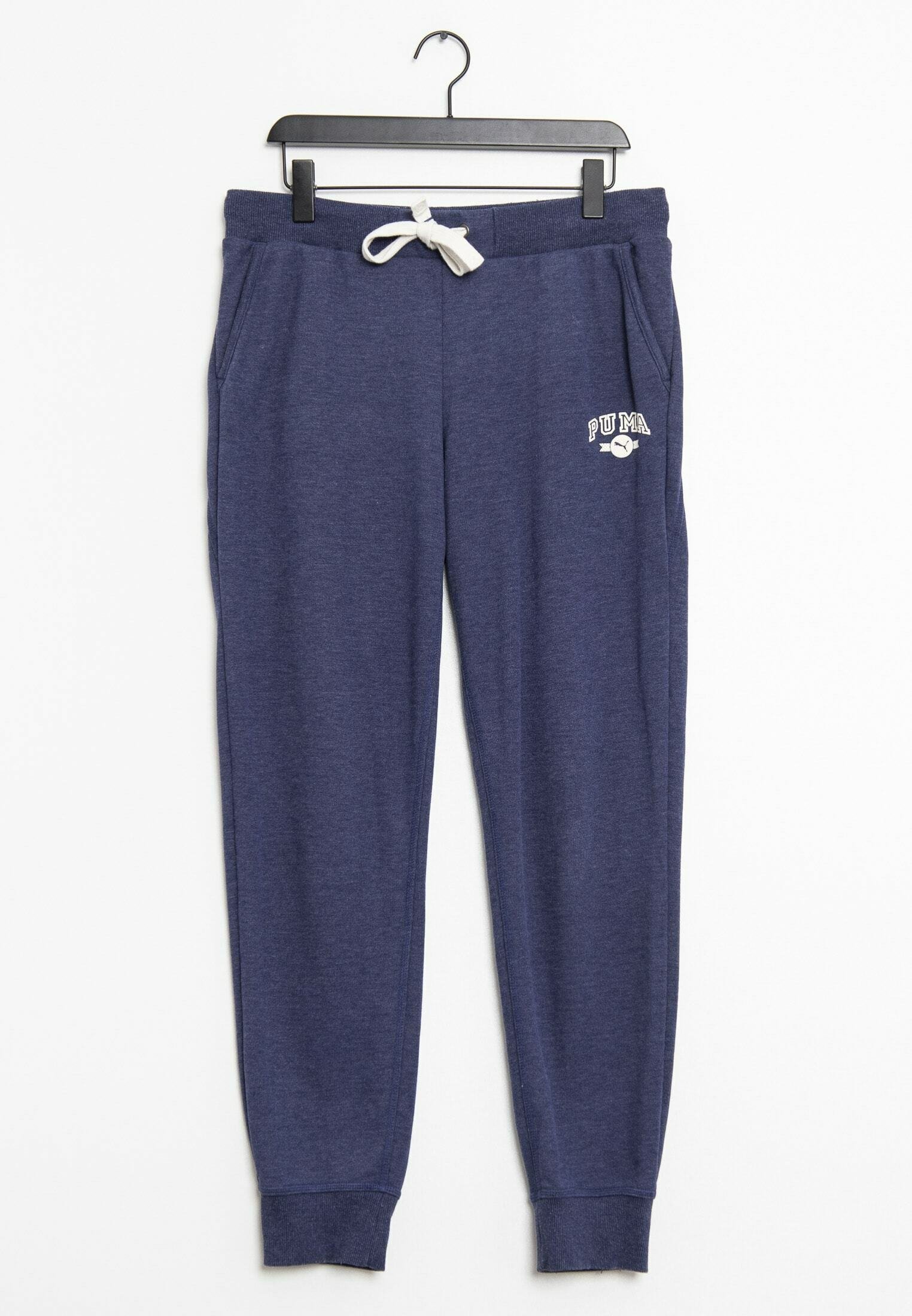 puma tracksuit bottoms navy