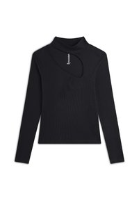 Freddy IN SLIM FIT E CUT-OUT - Maglietta a manica lunga - nero