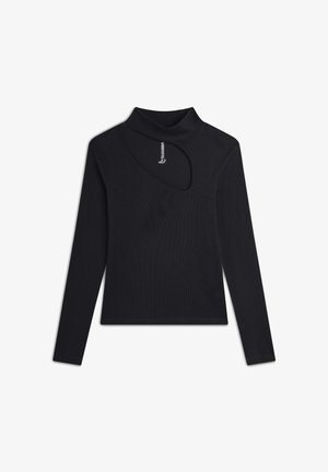 Freddy IN SLIM FIT E CUT-OUT - Maglietta a manica lunga - nero