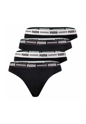 SOFT GUMMIBUND LOGO 4ER PACK - String - schwarz