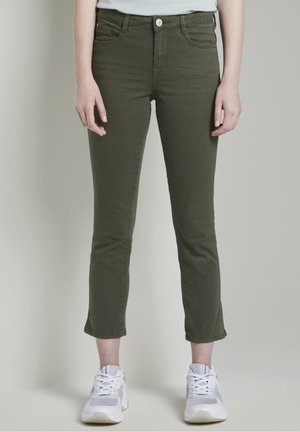 Slim fit -farkut - olive