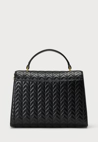 Lauren Ralph Lauren QUILTED LEATHER MEDIUM FARRAH SATCHEL - Rankinė - black