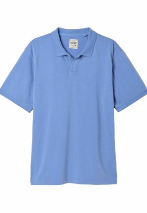 REGULAR FIT - PLAIN NOTCH  - Poloshirt - chambray blue