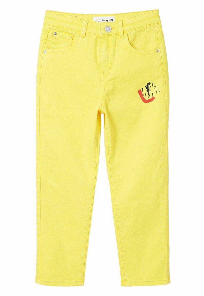 Desigual Straight leg jeans geel Desigual Straight leg jeans geel