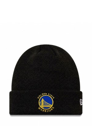 New Era, GOLDEN STATE WARRIORS NEW ERA NBA CUFF KNIT BEANIE SCHWARZ UNISEX - Beanie - schwarz