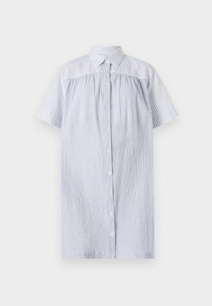 PS Paul Smith WOMENS DRESS - Shirt dress - blue