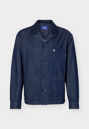 Scotch & Soda, WORKWEAR OVERSHIRT - Cowboyjakker - washed indigo