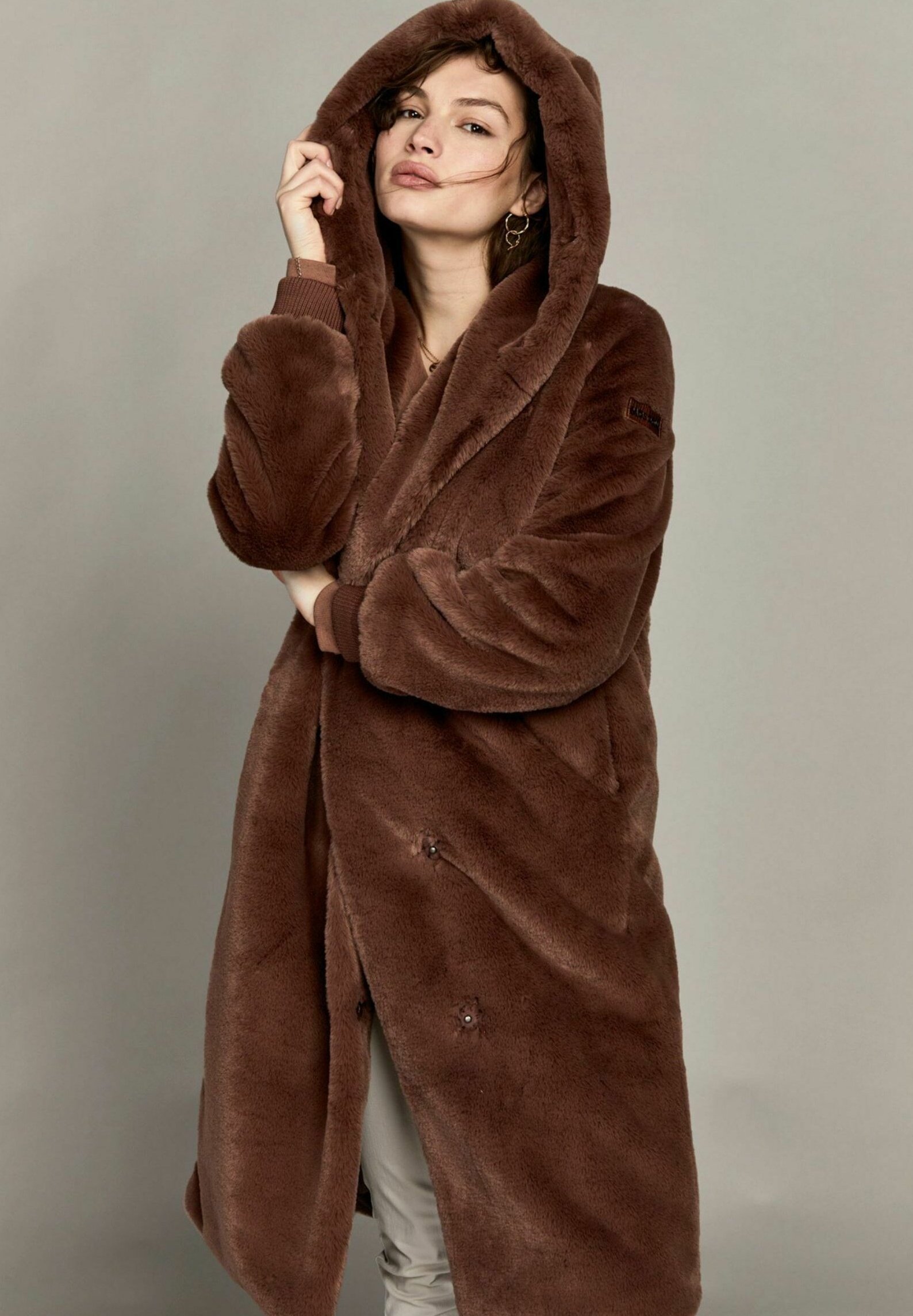 Moscow DESIGN - Winter coat - berry - Zalando.de