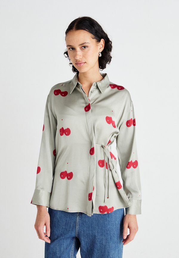 BOLINHO - Button-down blouse - bright multicolor