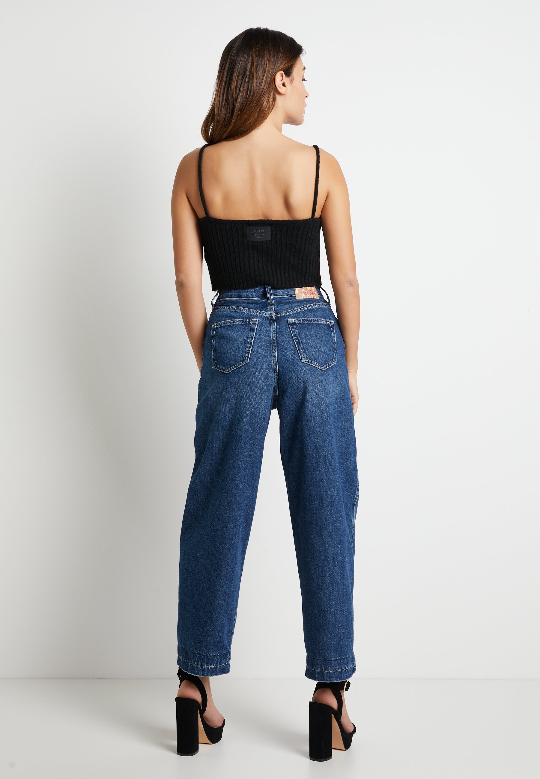 Pepe Jeans DUA LIPA X PEPE JEANS - Top - black/schwarz - Zalando.at