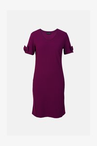 Ausgewählt, plum / black piping