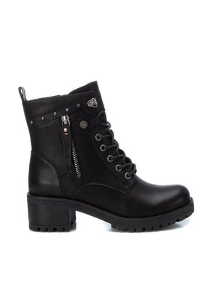 Botines con cordones - nero