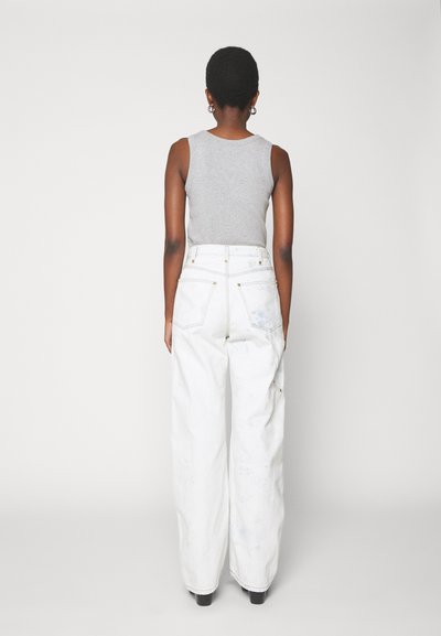 RE/DONE SUPER HIGH WORKWEAR - Jeansy Straight Leg