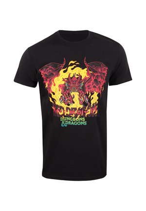 Henry Tiger DUNGEONS AND DRAGONS POP - T-shirt print - black