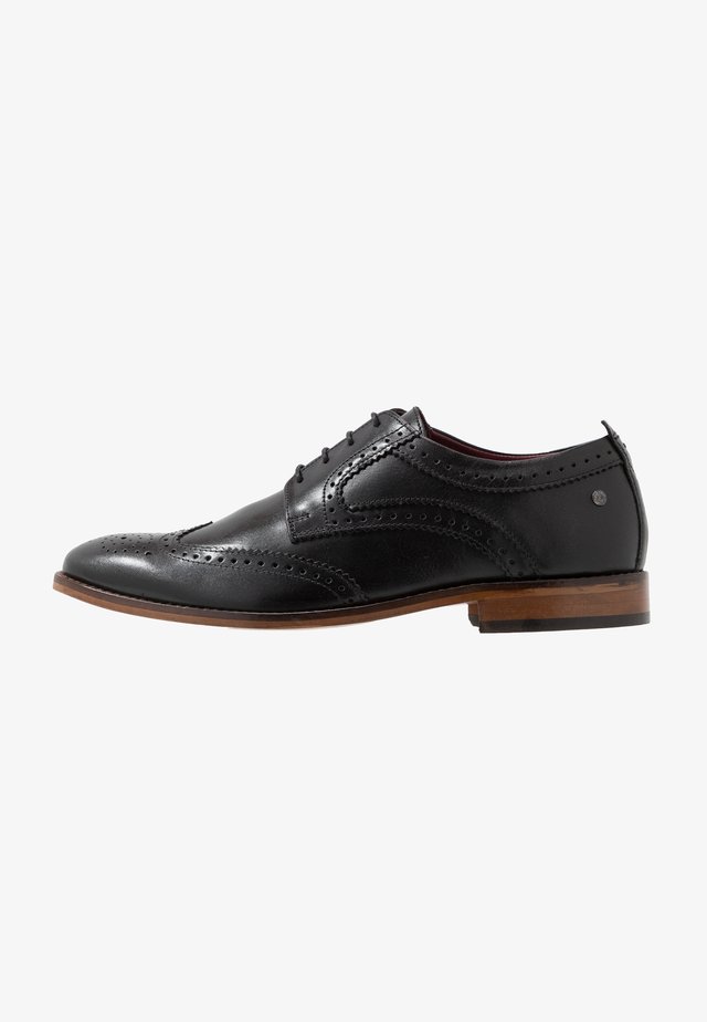MOTIF - Klassiset nauhakengät - waxy black