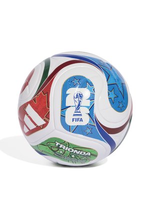 WORLD CUP 26 TRIONDA LEAGUE JUNIOR 290 - Balón de fútbol - white team royal blue solar blue power red