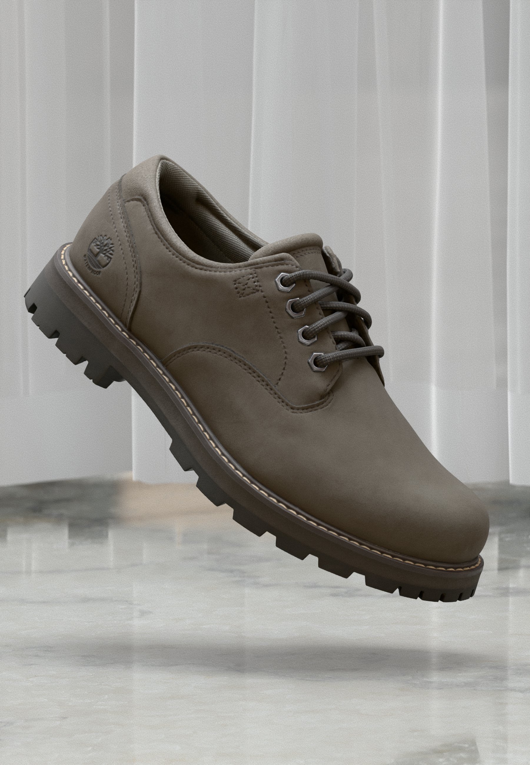 Timberland Gray Oxfords with Lace-Up Design Timberland PARKER STREET - Casual lace-ups - blackout/black  main image 2