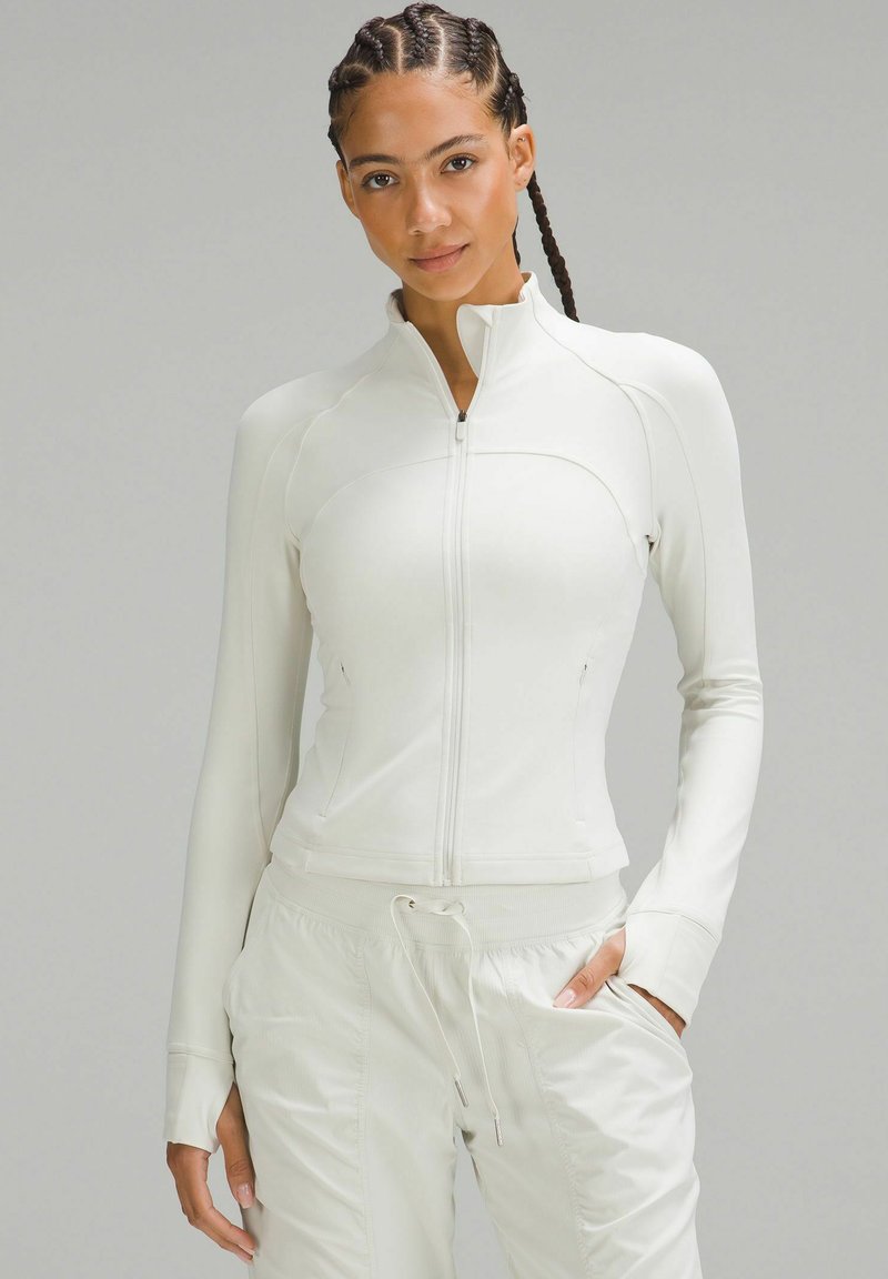 lululemon NULU CROPPED DEFINE Training jacket bone/white Zalando.de