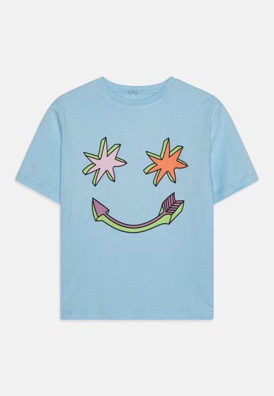 Stella McCartney Kids Print T-shirt - light blue