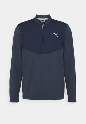CLOUDSPUN ZIP - Sweatshirt - navy blazer heather