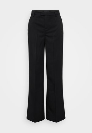Gina Tricot Tall STRAIGHT TROUSERS - Trousers - black