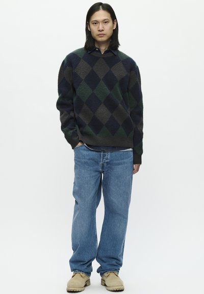 WOOD WOOD WWJAN CREW NECK - Pullover - green gables check