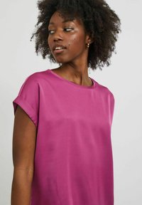 VILA VIELLETTE S/S  NOOS - T-shirts basic - magenta haze