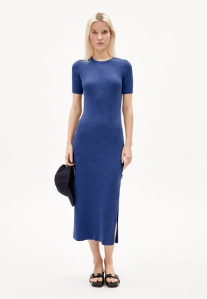 ARMEDANGELS ELAINAAS - Strickkleid - lapis blue undyed