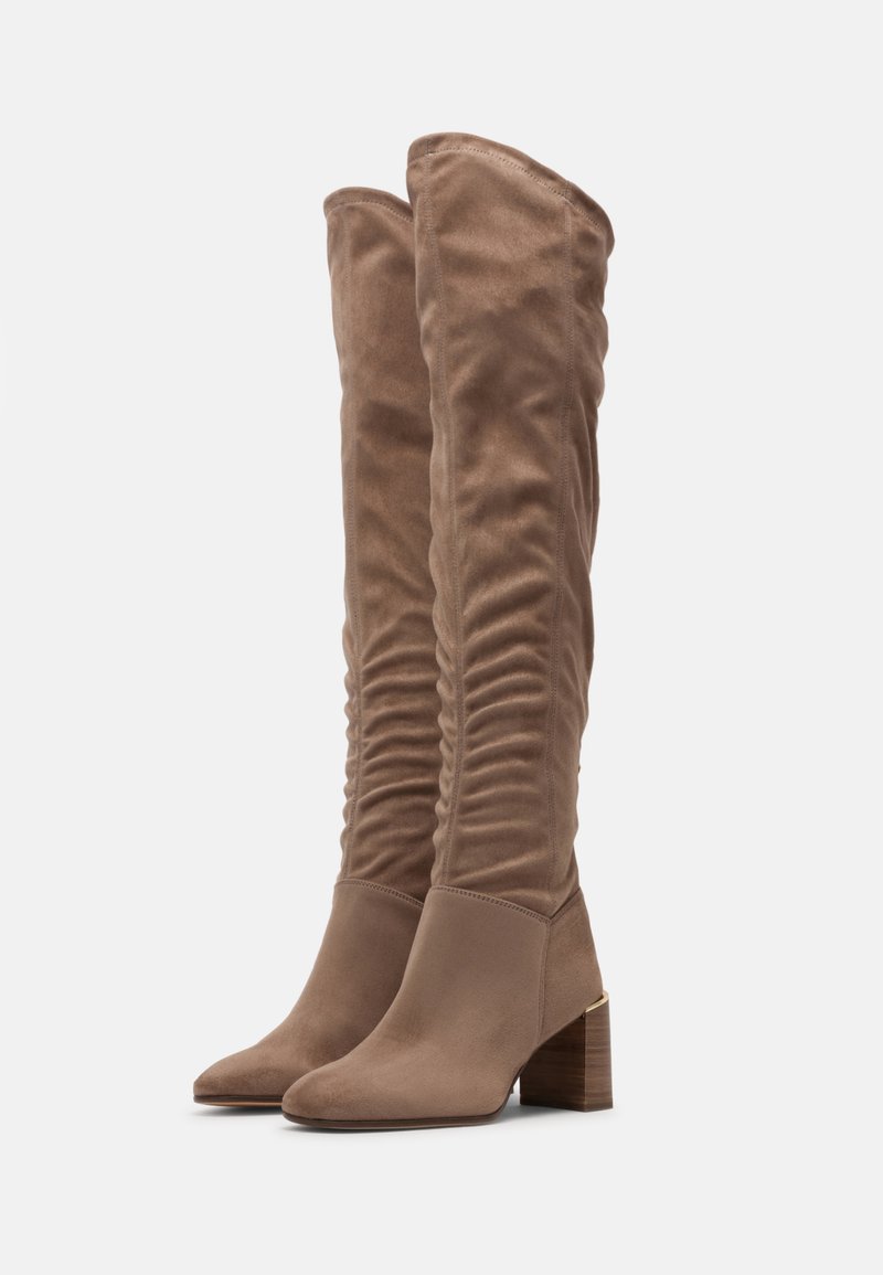 Damen Sneaker | Tamaris Overknees antelope/taupe - UZ93266 Damen Sneaker | Tamaris Overknees antelope/taupe - UZ93266