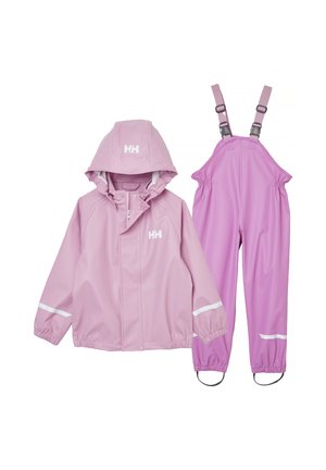 BERGEN 2.0 RAINSET - Tuinbroek - meta pink