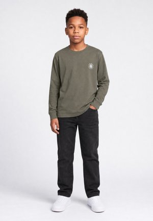 Petrol Industries, PRINTED LONG SLEEVE T-SHIRT MILLLAKE - T-shirt à manches longues - beluga