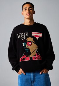 Grimey VOODOO TRY ME  - Strickpullover - black