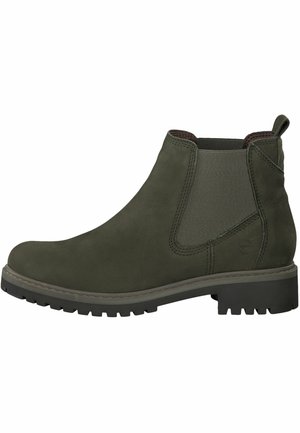 Tamaris, Bottines à lacets - olive