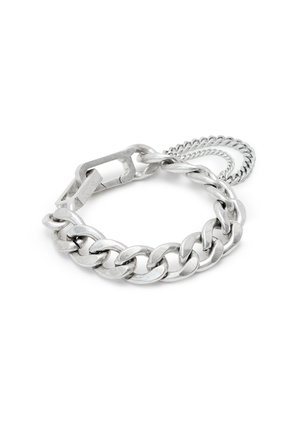 AllSaints SIGNATURE CURB LINK  - Bracelet - silver-coloured