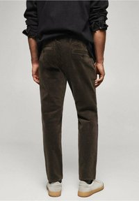 Mango Kalhoty - dark brown