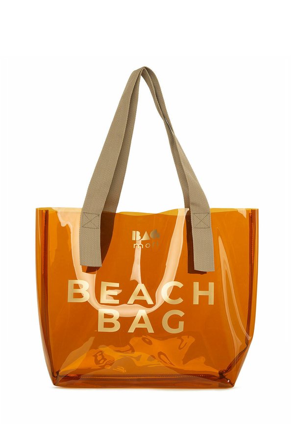 BEACH BAG PRINTED SHOULDER BAG - Strandaccessoire - braun