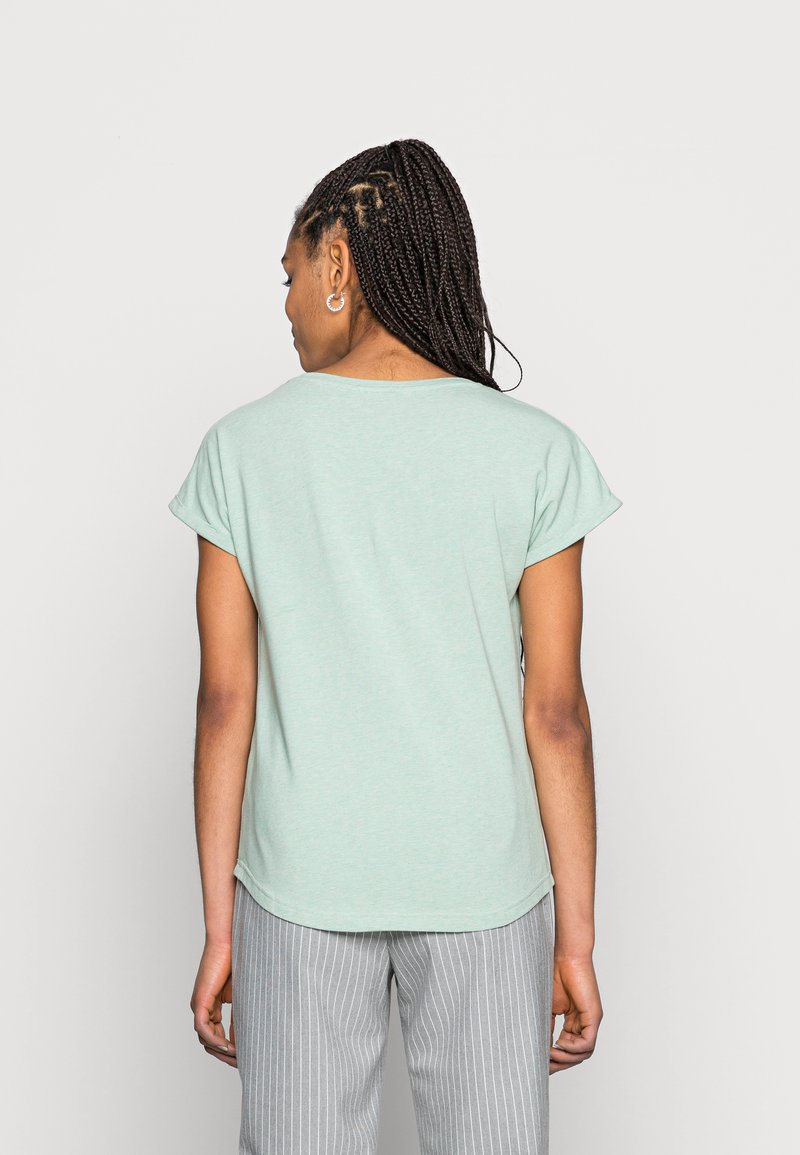 Damen T-Shirts | b.young PAMILA T-Shirt basic frosty green melange/grün - WX67606 Damen T-Shirts | b.young PAMILA T-Shirt basic frosty green melange/grün - WX67606