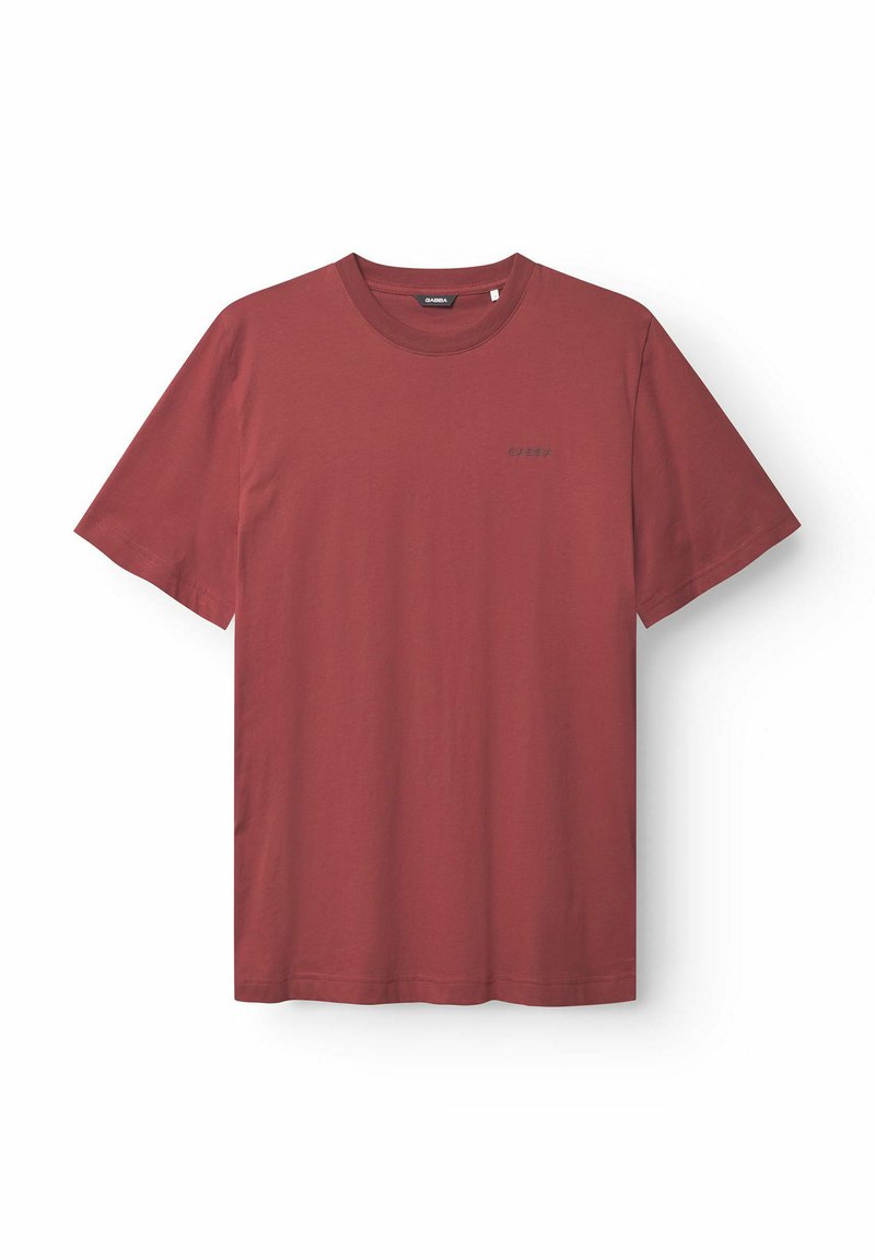 Gabba Basic póló - red russet