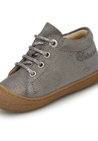 Naturino Chaussures Premiers Pas Bébé En Daim Souple – Confort & Soutien, Semelle Antidérapante, Fermeture Scratch