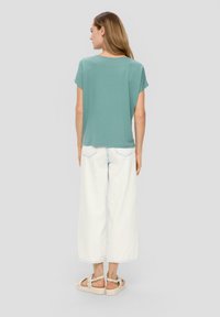 s.Oliver T-shirt basic - helles petrol