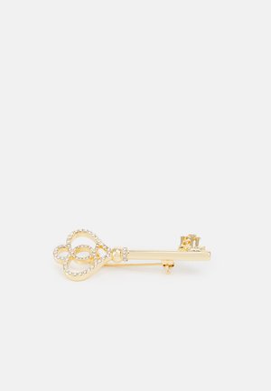 Lauren Ralph Lauren BOX PIN LOGO KEY - Brosje - gold-coloured