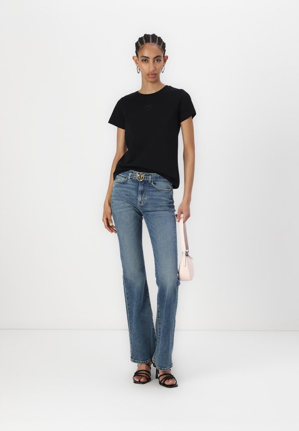 BUSSOLOTTO LOGO - Basic T-shirt - nero limousine3