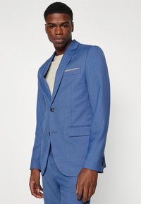 Pier One CROSSHATCH 2PIECE SUIT - Odijelo - blue