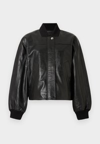 FELICITY JACKET - Usnjena jakna - black