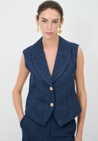 WITH FLOTILLA - Vest - navy blue