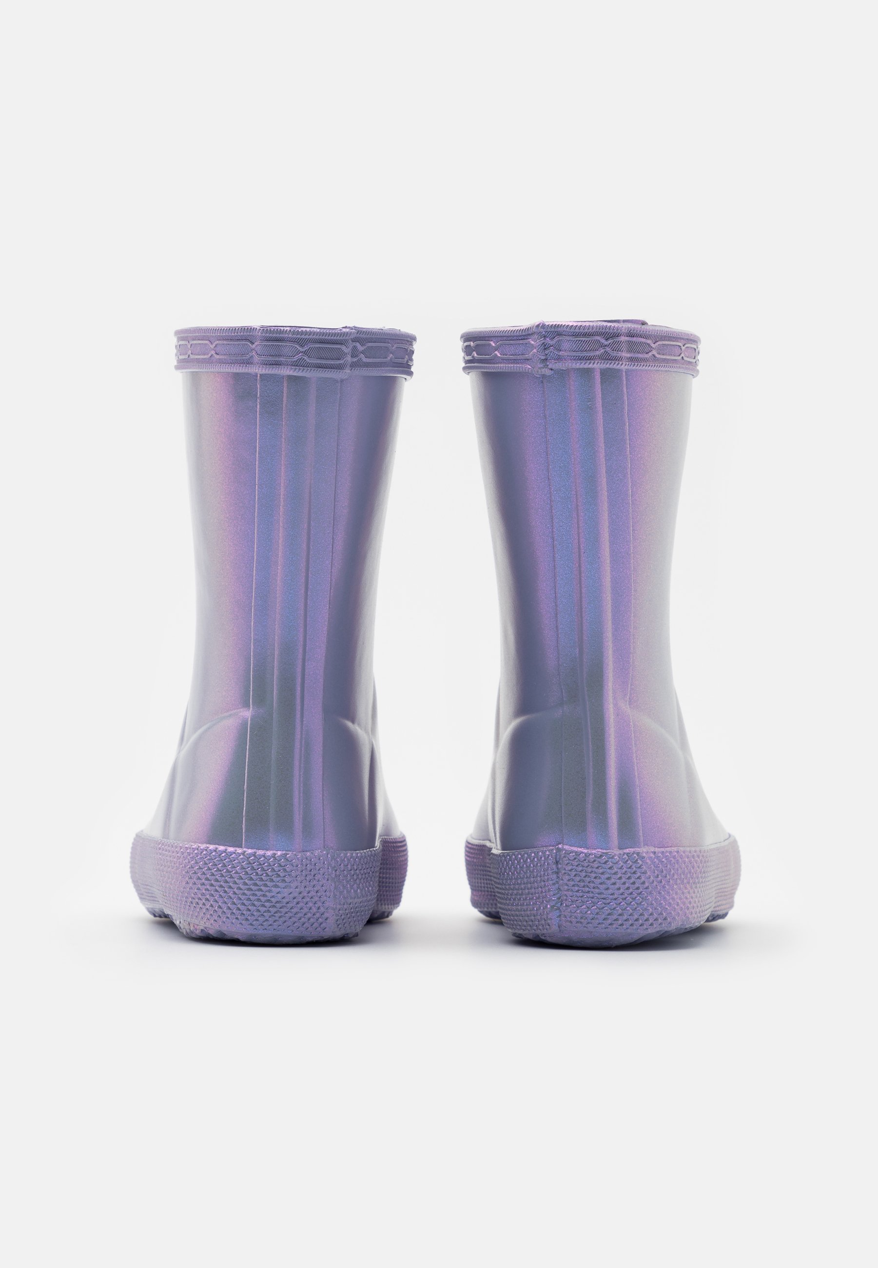 purple hunter wellies